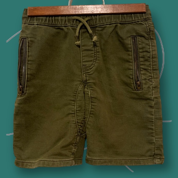 Olive Green Shorts - Picture 1 of 8
